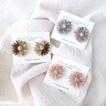 マーガレット Flower  Lサイズ ピアス/イヤリング