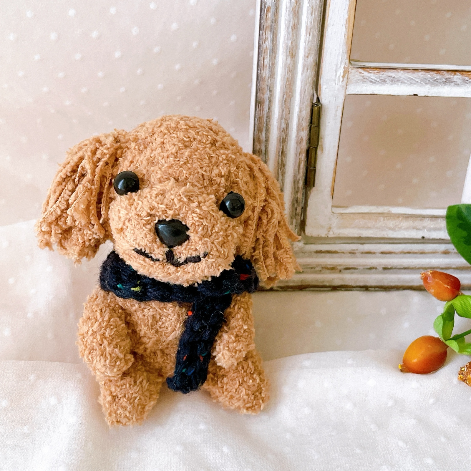 大切なワンちゃんのあみぐるみオーダー♡ かぎ針編みのあみぐるみ ウチのワンちゃん (アサヒオリジナル) |本