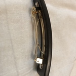 黒柿のバレッタ