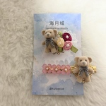セット売り　クマピンとクマヘアピン