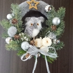 ふくろうの森★クリスマスリース