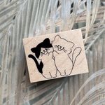 ハグねこ ラバースタンプ