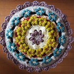 【送料込み】お花のクッション　11