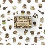 100枚入りシールBOX Coffee <S784>