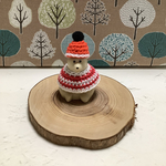 🎄北欧しろくま貯金箱用　ガチャ　ミニくまさん　クリスマス🤶セット