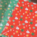 クリスマスラッピングペーパー　A4