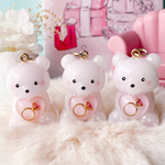 お誕生日くまさん🧸💍誕生月カラーリング10月誕生月カラー〝ローズ〟 【夢みるくまさん】