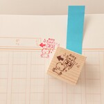 【小さくたって大きな力に！ポンッとひと捺しで楽々お伝え♡日付書いてね はんこ】