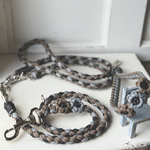 【大型犬用ショルダーリード】　カフェリード　パラコード　リード　ランニング　ロングリード　色　選べる　犬