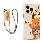 3匹の犬  スマホケース/スマホカバー  iPhone16  16 PRO MAX  動物    iphone ケース2way  