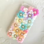限定品＊カラフル花畑のiPhone6/6sケース《スマホケース》