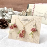 【期間限定】色が変わる薔薇咲くクリスマスコフレ ٭❀* 揺れる大人可愛い・華奢で軽やか 上品 華やか 透明感 アシンメトリー