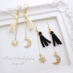 Moon tassel pierce＊華奢タッセル＊