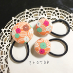親子ゴム オレンジ