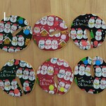 I胃ろうカバー　胃ろうパット　ペグカバー　クリスマス
