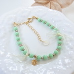 *ヴィンテージ*green×シェルブレス