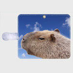 Android手帳型スマホケース　カピバラ