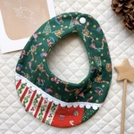 クリスマスベビースタイパッチワーク