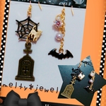 【送料無料】ハロウィンピアス part.2。*.☆
