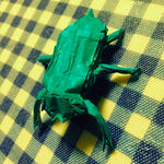 創作折り紙作品 グツムシ