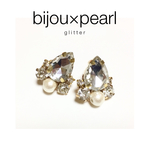 綺麗 ドロップビジューピアス/イヤリング