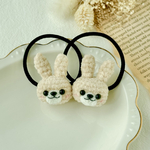 【1つ500円】ふわもこうさぎのヘアゴム🐰