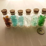 シーグラス ビン詰め　3本セット