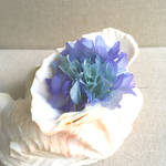 【再販×9】浴衣に相性◎青紫陽花ヘアクリップ ＊