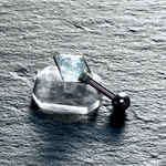 「白昼夢」 14G アンテナ ストレートバーベル ピアス