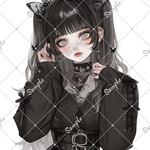 ℳ. xoxoshop オリジナル人物ステッカー