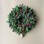 【受注生産】実ものたっぷり 暖かな冬リース　クリスマス　ドライフラワー　　