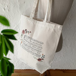 ［受注生産］ネウマ譜のトートバッグ（Ave Maria 2)