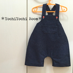 vivi29様オーダー専用デニムサロペット&スウェットのモノトーンサロペット♡ライトグレー