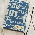 【文庫版】英字のブックカバー