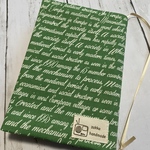 【文庫版】筆記体のブックカバー