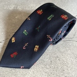 【僕の好きなことネクタイ】♪刺繍ネクタイ♪クリスマス柄 プレゼントお祝いギフト