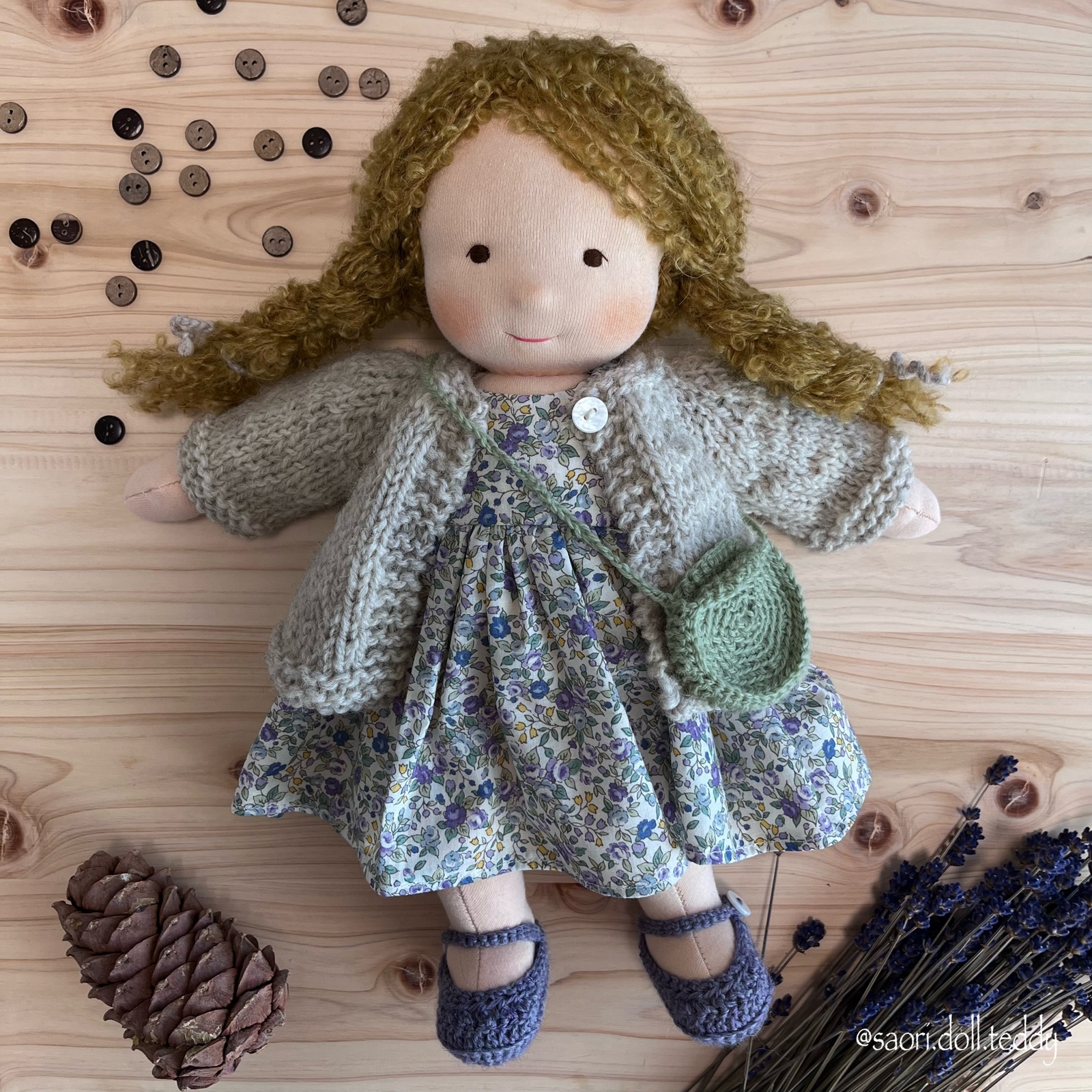 naomi(^-^)さま専用　ウォルドルフ人形35cm ウォルドルフ人形35cm - waldorfdolls | minne byGMOペパボ 国内
