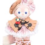 リーナ・ベル 服 着せ替え コスチューム ダッフルケープ付ドレス チェック柄 本体無 Sサイズ用