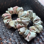 8.着物リメイクシルク和柄シュシュ2個set●kimono hair Accessories●Japan souvenir