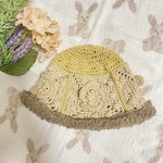 お花のクロシェハット