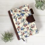 ほぼ日手帳カバーオリジナルサイズ対応　A6手帳カバー《野いちご》