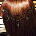 【新作】おばけ達のヘアアクセサリー＊ハロウィン＊アンティーク