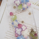 iphone5/5s・5c・4/4s　押し花ケース【#135】