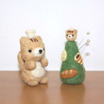 リスのパン屋さんのピンクッション