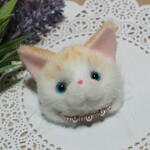 シャム猫＊茶トラ＊ぬいぐるみ＊猫＊ブローチ