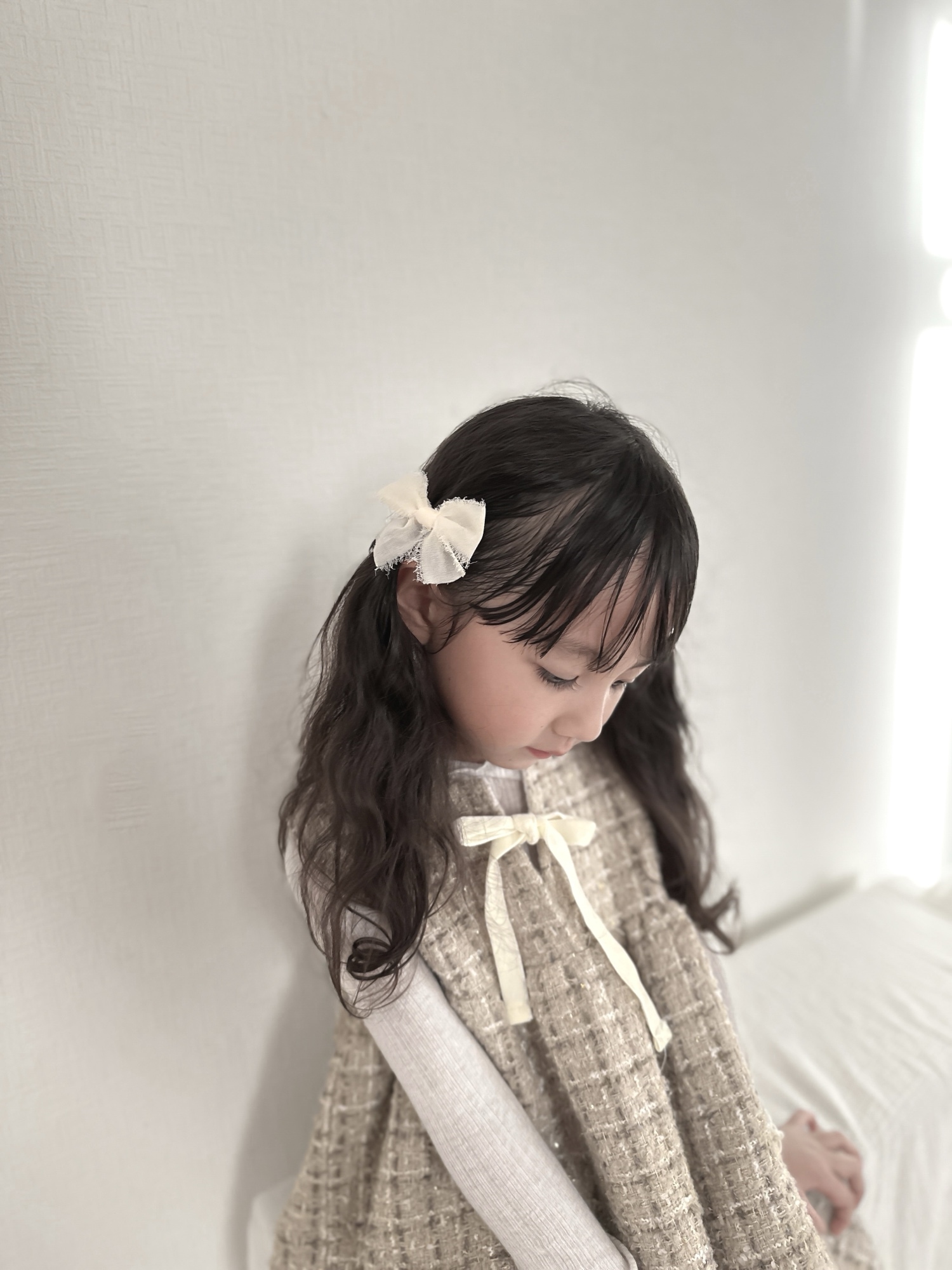 ⓝⓔⓦ【ふんわりバイカラーリボン】ベビーヘアクリップ　キッズクリップ　ヘアゴム 楽天市場】リボン クリップ（キッズ・ベビー・マタニティ）の通販