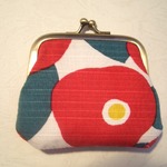 ＊再入荷＊　がま口豆財布