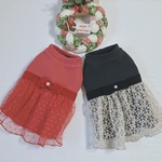 【犬服セミオーダー】パピー犬服小型犬服ロング犬服中型犬服 ハッピークリスマス犬服