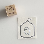 ひよこ（正面）　スタンプ【12㎜×12㎜】
