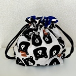 ‼︎最終処分SALE‼︎   弁当袋　ゴーゴーくまさん　巾着